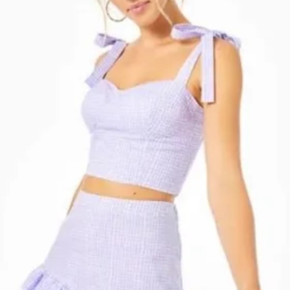 Lilly Pulitzer Gingham Top